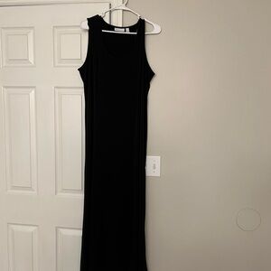 Susan Graver Maxi Dress - Liquid Knit Sleeveless Tank-Large (NWOT)